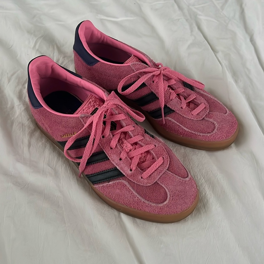 Adidas gazelle bliss pink purple size 7